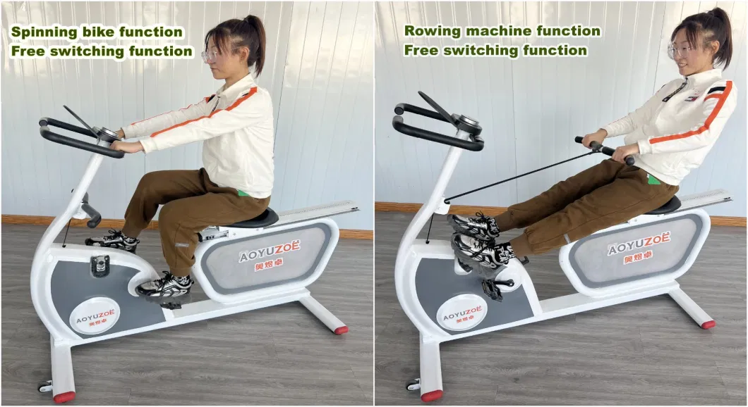 Multifunction Wholesale Rowing Type Patent Design Spin Bike