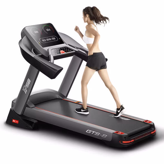 Ypoo ジム ライフ フィットネス エクササイズ 機械式電動トレッドミル 商業用家庭用トレッドミル ランニングマシン スクリーン付き